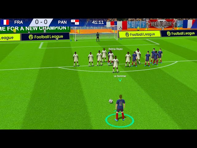 Football League 2023 Android Gameplay –  FIFA Women’s World Cup #2 FRANCE