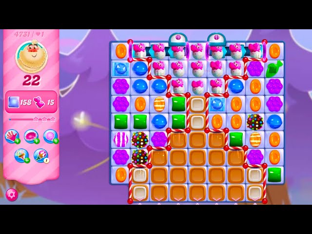 Candy Crush Saga Android Gameplay #125 Level 4723 – 4731