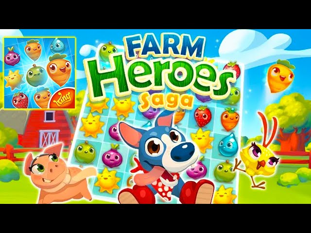 From Rookie to Pro: A Farm Heroes Saga Adventure #44