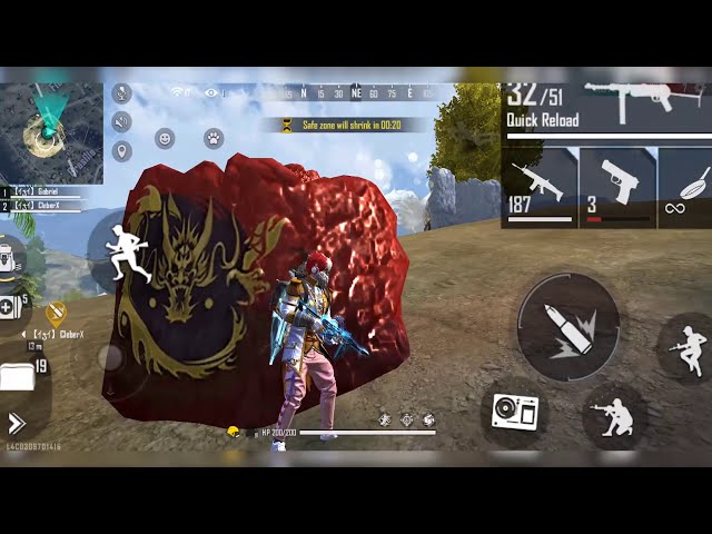 Game Garena Free Fire Android Gameplay #18 (Mobile Player) 📱 Xiaomi Black Shark 2