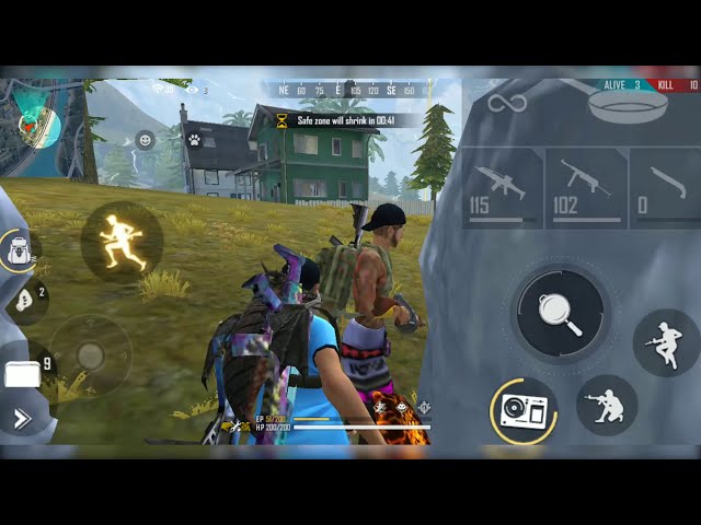Game Garena Free Fire Android Gameplay #14 (Mobile Player) 📱 Xiaomi Black Shark 2