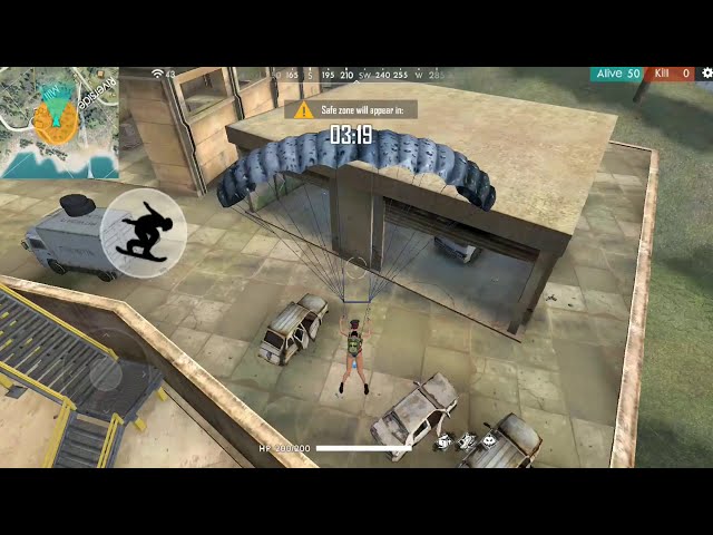Game Garena Free Fire Android Gameplay -12 (Mobile Player) 📱 Xiaomi Black Shark 2