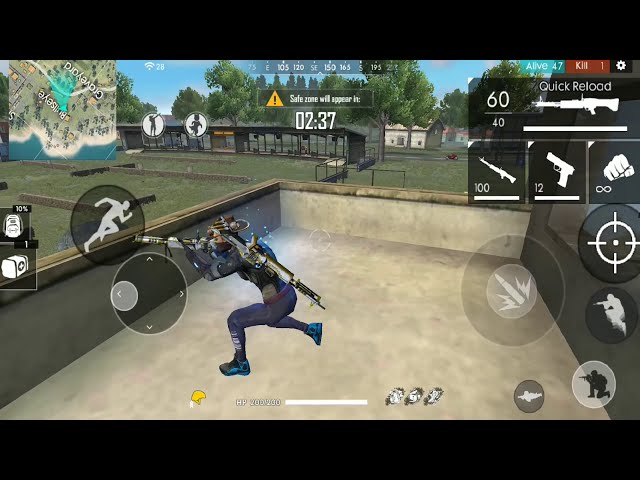 Game Garena Free Fire Android Gameplay #11 (Mobile Player) 📱 Xiaomi Black Shark 2