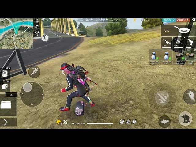 Game Garena Free Fire Android Gameplay #9 | Mobile Player | 📱 Xiaomi Black Shark 2