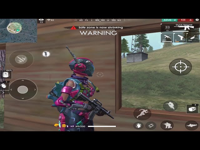 Game Garena Free Fire Android Gameplay #4 (Mobile Player) 📱 Xiaomi Black Shark 2