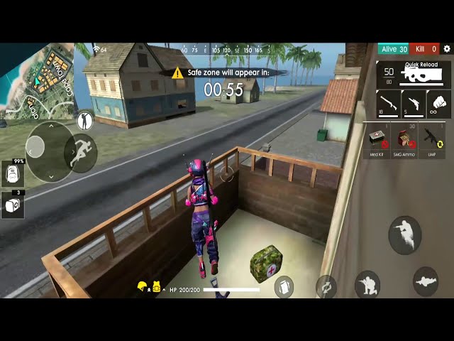 Game Garena Free Fire Android Gameplay #3 (Mobile Player) 📱 Xiaomi Black Shark 2