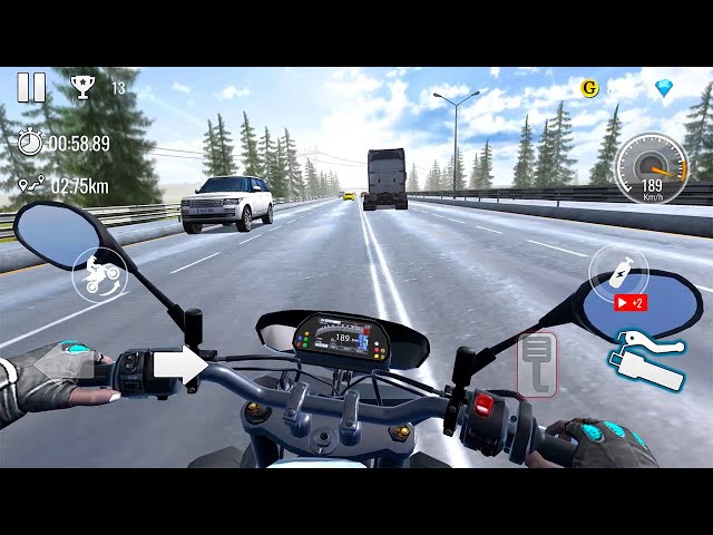 Traffic Bike Driving Simulator Android Gameplay