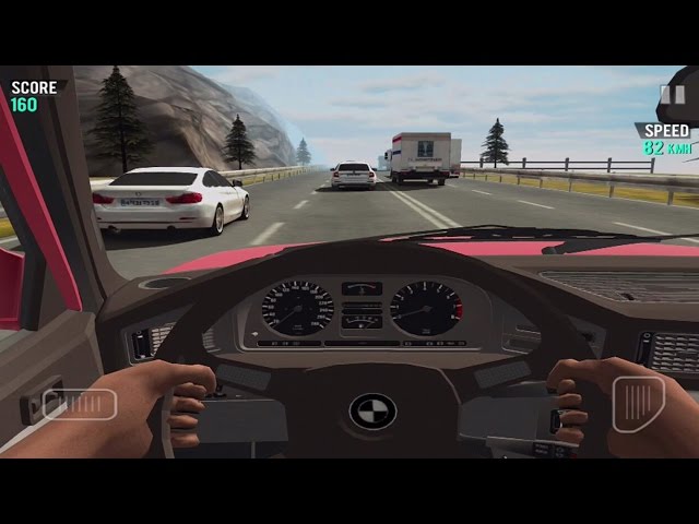 Racing in Car iPad Gameplay