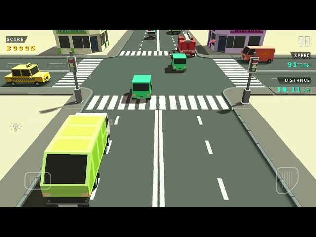 Blocky Traffic Racer Android Gameplay #4