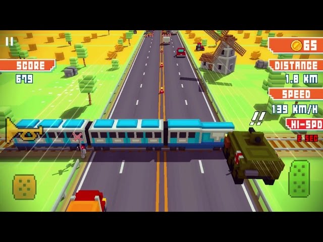Blocky Highway iPhone Gameplay
