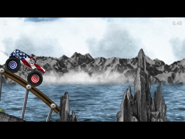 Stickman Downhill Monstertruck Android Gameplay