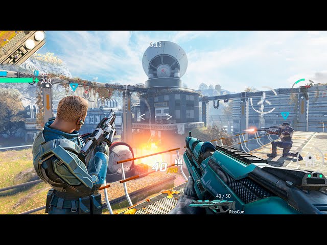 Infinity Ops: Cyberpunk FPS Android Gameplay