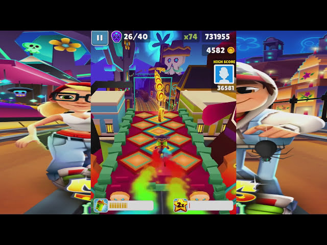 Subway Surfers Mexico Android Gameplay #3
