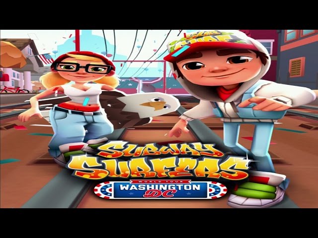 Subway Surfers Washington iPad Gameplay