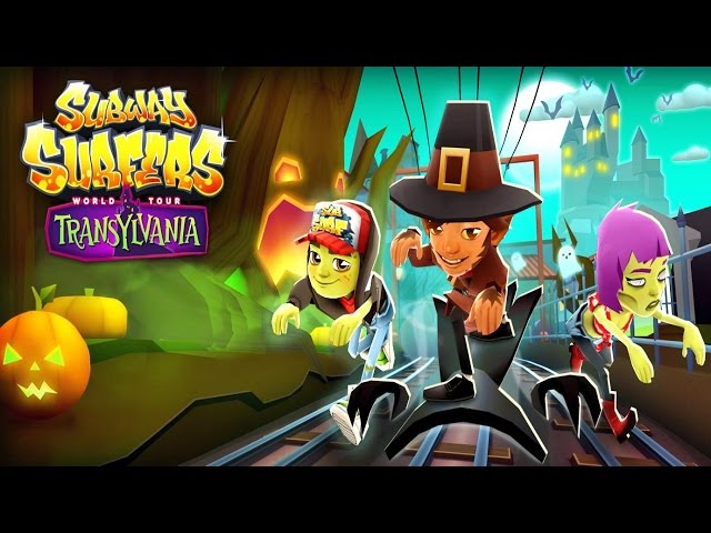 Subway Surfers Transylvania iPad Gameplay