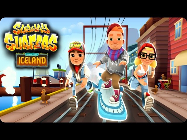 Subway Surfers: Iceland Android Gameplay #4