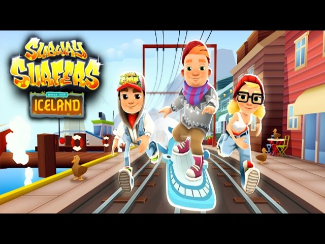 Subway Surfers: Iceland Android Gameplay