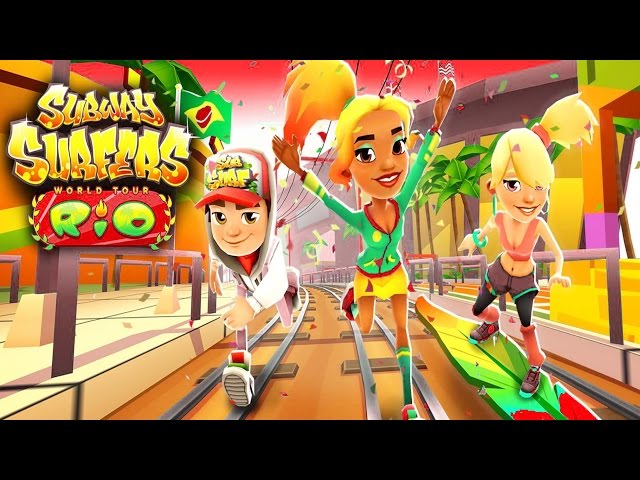 Subway Surfers: Rio iPad Gameplay #2