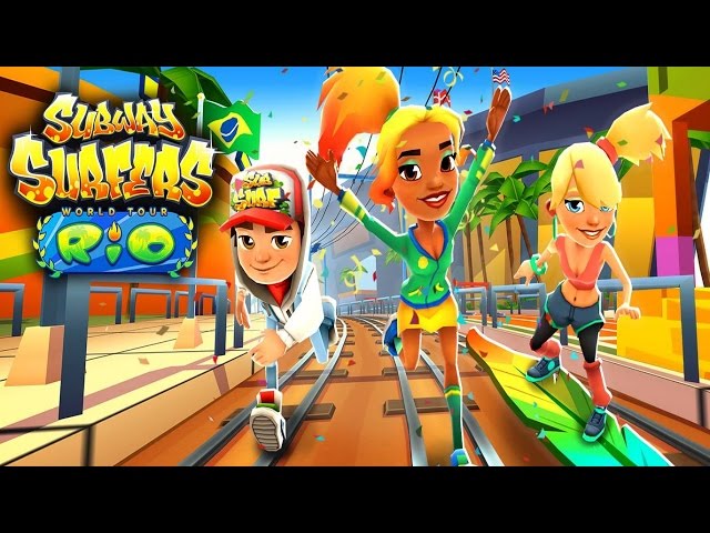 Subway Surfers: Rio iPad Gameplay