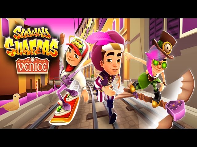 Subway Surfers: Venice iPhone Gameplay #3