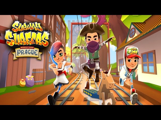 Subway Surfers Prague iPhone Gameplay