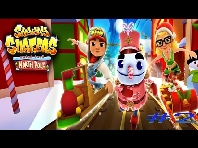 Subway Surfers North Pole iPad Gameplay #2