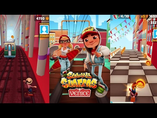 Subway Surfers: Venice iPhone Gameplay