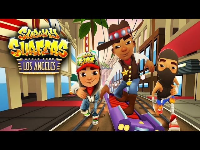 Subway Surfers: Los Angeles Android Gameplay #2