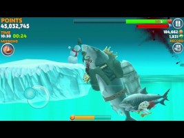 Hungry Shark Evolution: MEGALODON iPhone Gameplay #2