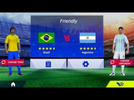Football League 2023 Android Gameplay 🇧🇷 VS 🇦🇷