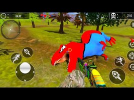Wild Dinosaur Hunting Gun Game 24 PART 1