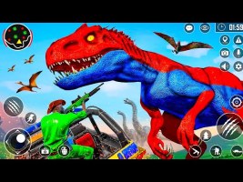 Wild Dinosaur Hunting Zoo Game 24 PART 1
