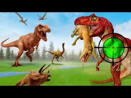 Wild Dinosaur FPS Hunter Game Android Gameplay