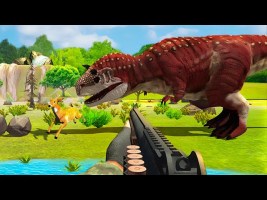 Wild Animal Dinosaur Shooting Android Gameplay #2 | Dino Shooting Game