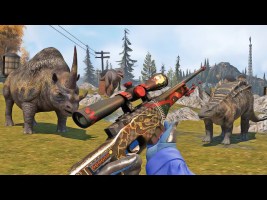 Wild Animal Dinosaur Shooting Android Gameplay | Dino Shooting Game