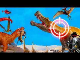 Wild Dino Hunting – Dino Games Android Gameplay