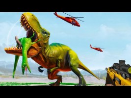 Real Dino Animal Hunting Games Android Gameplay | Dinosaur Hunter