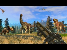 Real Dino Hunter Gun Games 3D Android Gameplay | Dinosaur Hunt