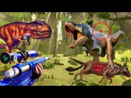 Real Dino Hunting Sniper Games Android Gameplay #2