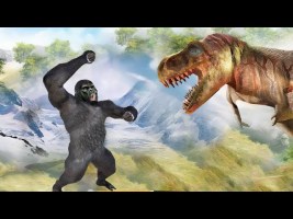 Dino Animal Battle Simulator Android Gameplay | Dinosaur Games