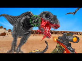 Wild Dino Hunter Zoo Games Android Gameplay #4 Dinosaur Hunting Games