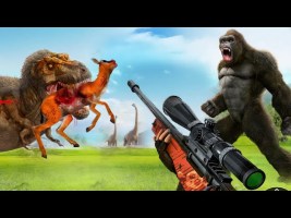 Wild Dino Hunting Zoo Games Android Gameplay #4