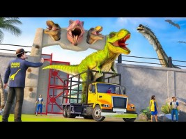 Animals Transport Truck Sim Android Gameplay | Dinosaur Transport Game