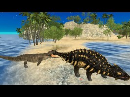 Dinosaur VS Croc | Crocodile Hunt: Wild Alligator Android Gameplay #2