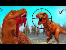 Dinosaurs Hunting Clash Shooting Games Android Gameplay