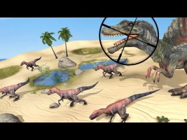 Real Dinosaur Hunter Hunting Games – Dino Bloody Island Android Gameplay #6