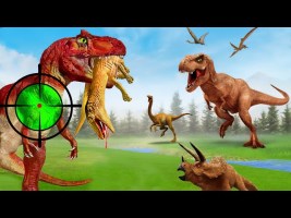 Wild Dinosaur Hunting Attack Android Gameplay | Deadliest Dinosaur Hunting Clash #3