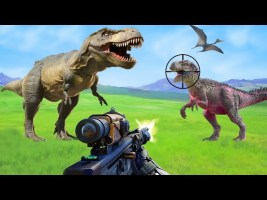 Wild Dinosaur Hunting Games 3D Android Gameplay | Dino Hunter