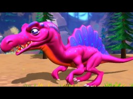 Jurassic Spinosaurus Android Gameplay | Spino VS Tyrannosaurus, Stegosaurus…