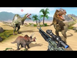 Wild Dino Hunting Game 3D Android Gameplay | Dinosaur Hunter